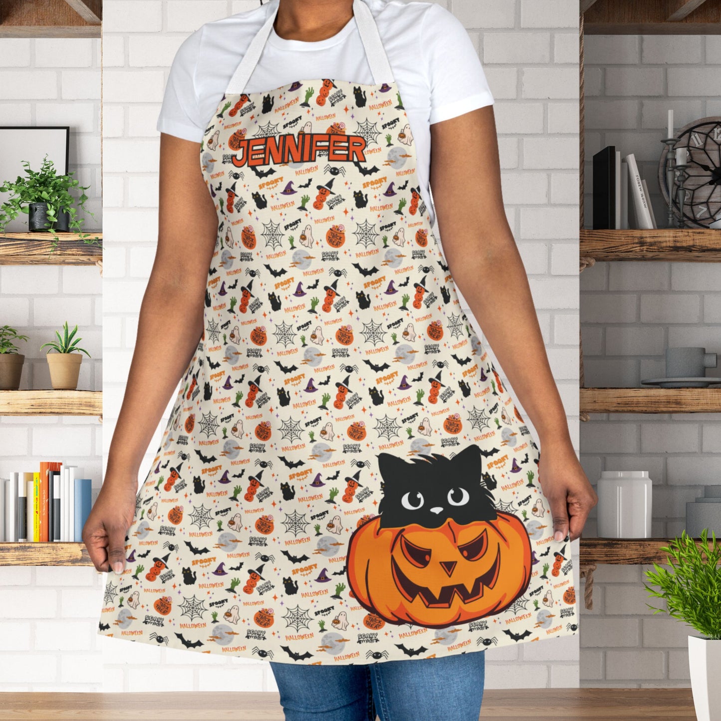 Spooky Halloween Apron