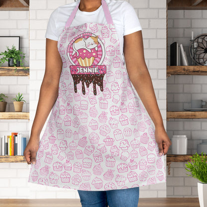 Cat-cake Baking Apron