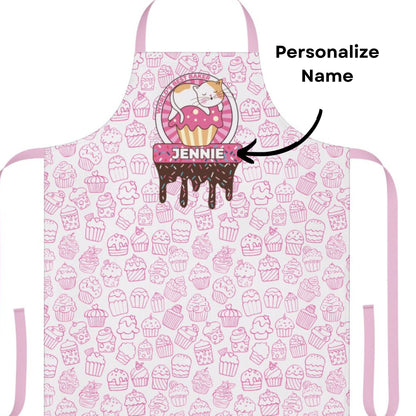 Cat-cake Baking Apron