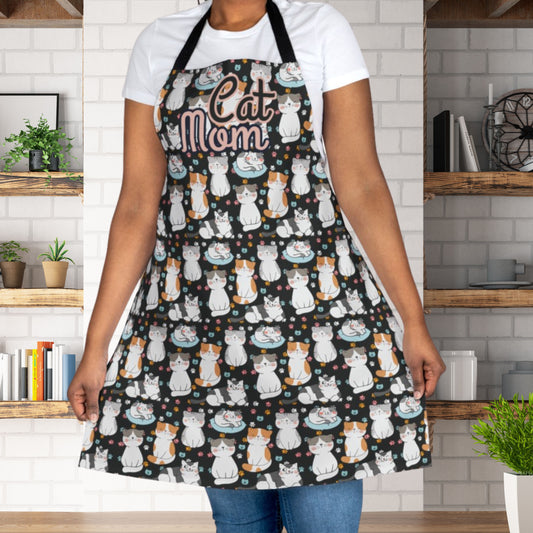 Cat Mom Purrr-fet Apron