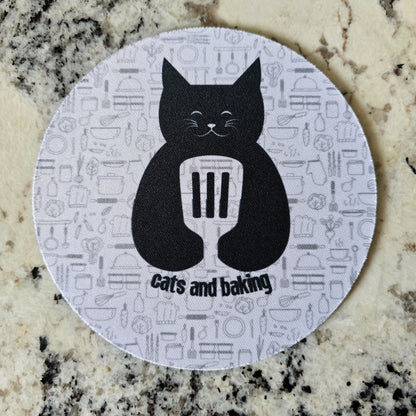 Cat Baking Jar Openers