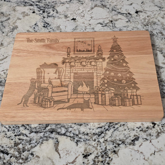 Christmas Cutting Board