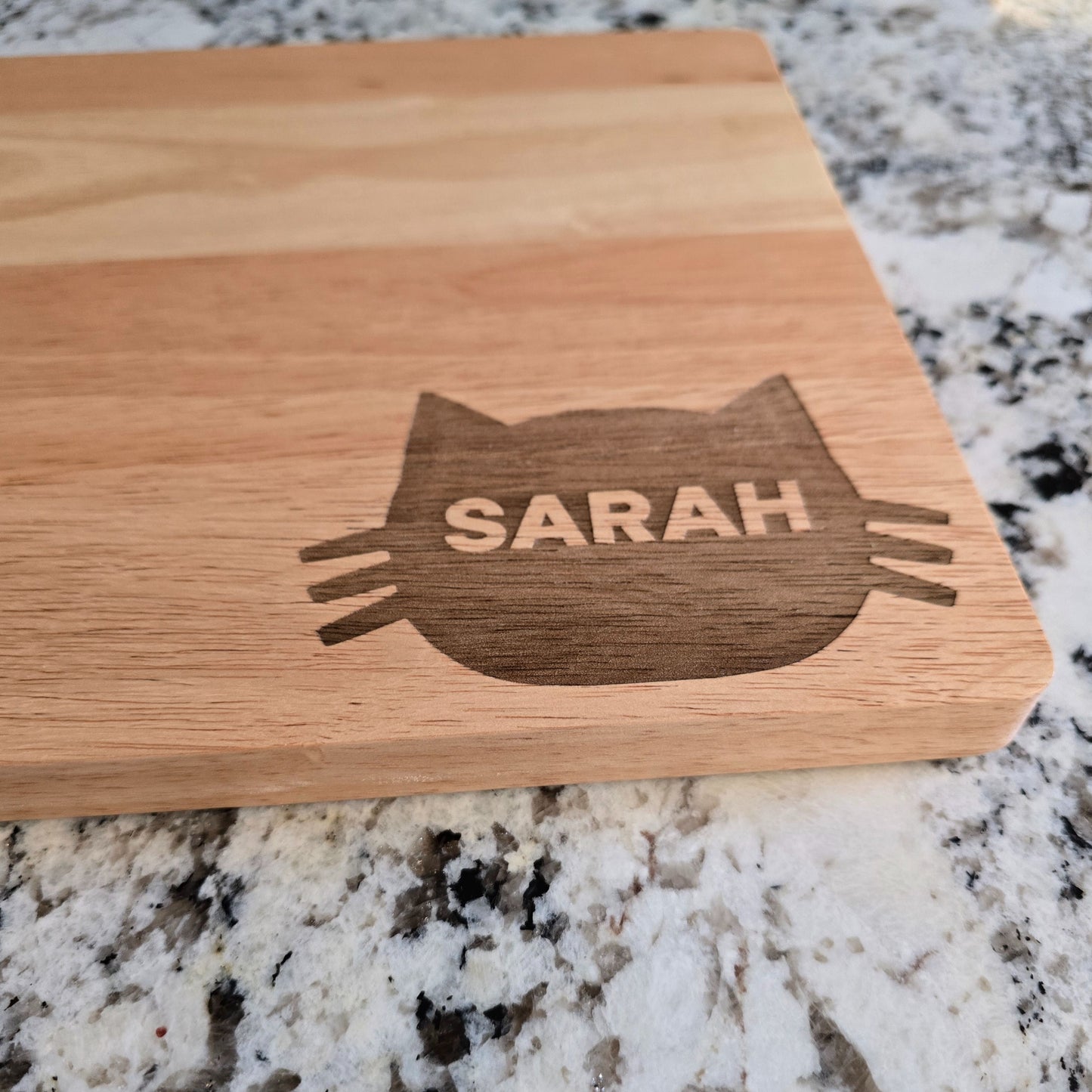 Purrrsonalized Cat Mama Cutting Board