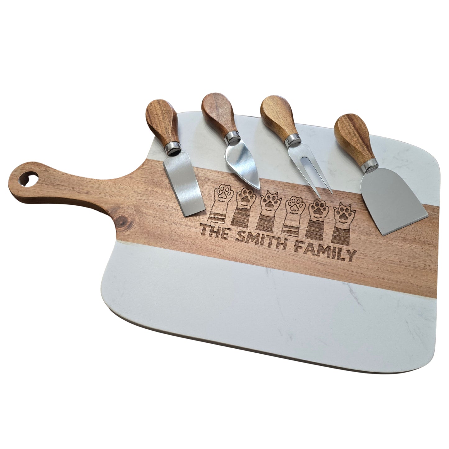 Paws Up Cutting Board