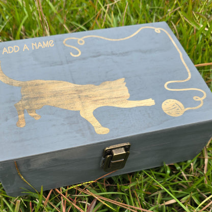 Paws & Yarn Memory Box