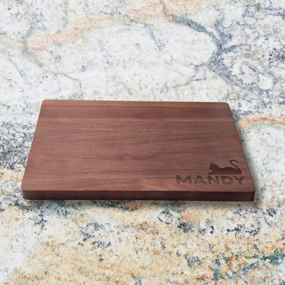 Feline Fine in the Kitchen Cutting Board
