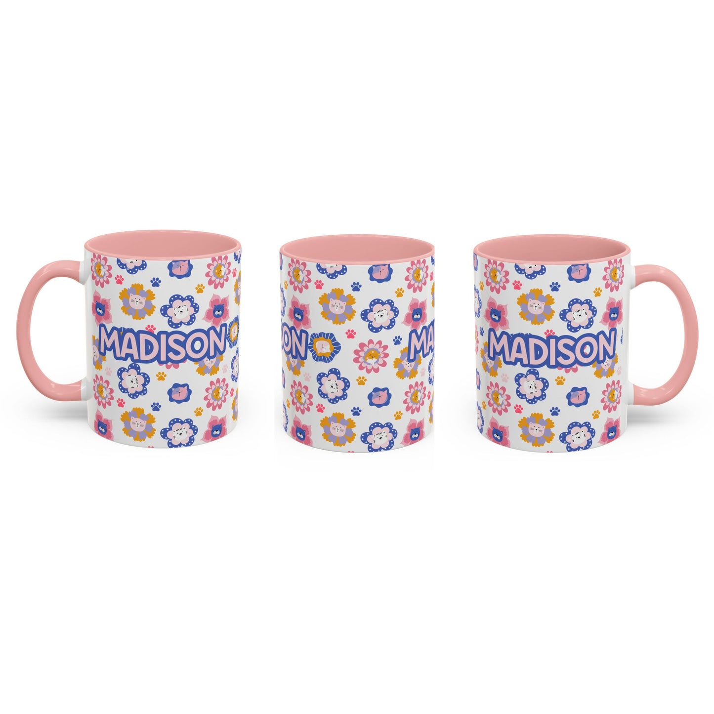 Cat Flowers Mug