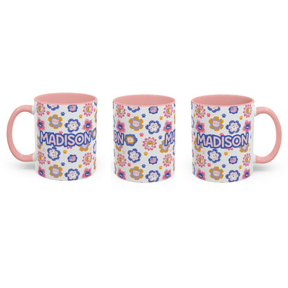 Cat Flowers Mug